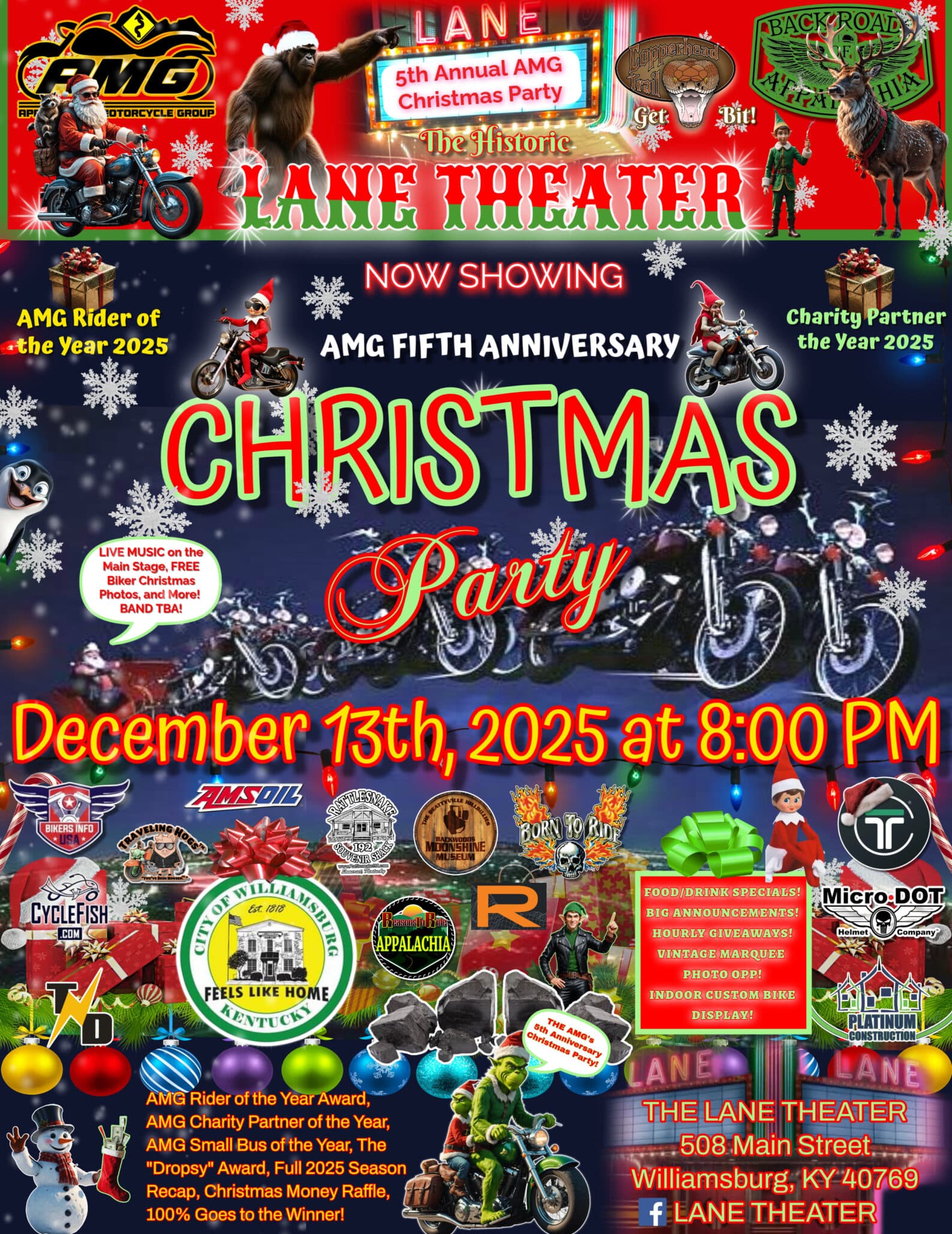 The AMG/BOA Presents our 5th Anniversary Christmas Party at The